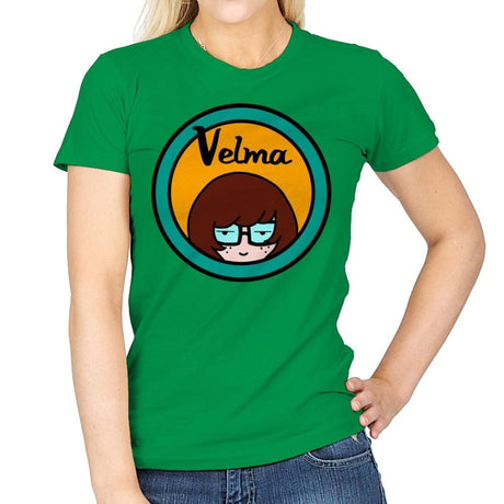 Velmaria - Womens T-Shirts RIPT Apparel Small / Irish Green