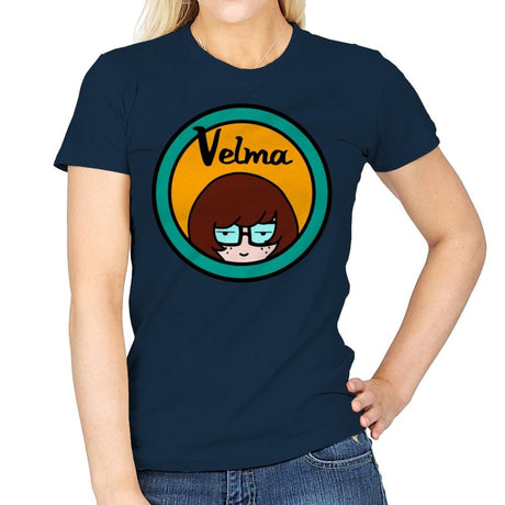 Velmaria - Womens T-Shirts RIPT Apparel Small / Navy