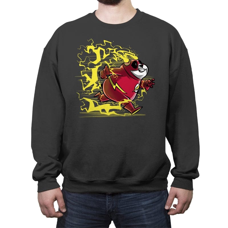 Velocipanda - Crew Neck Sweatshirt Crew Neck Sweatshirt RIPT Apparel Small / Charcoal