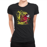 Velocipanda - Womens Premium T-Shirts RIPT Apparel Small / Black