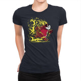 Velocipanda - Womens Premium T-Shirts RIPT Apparel Small / Midnight Navy