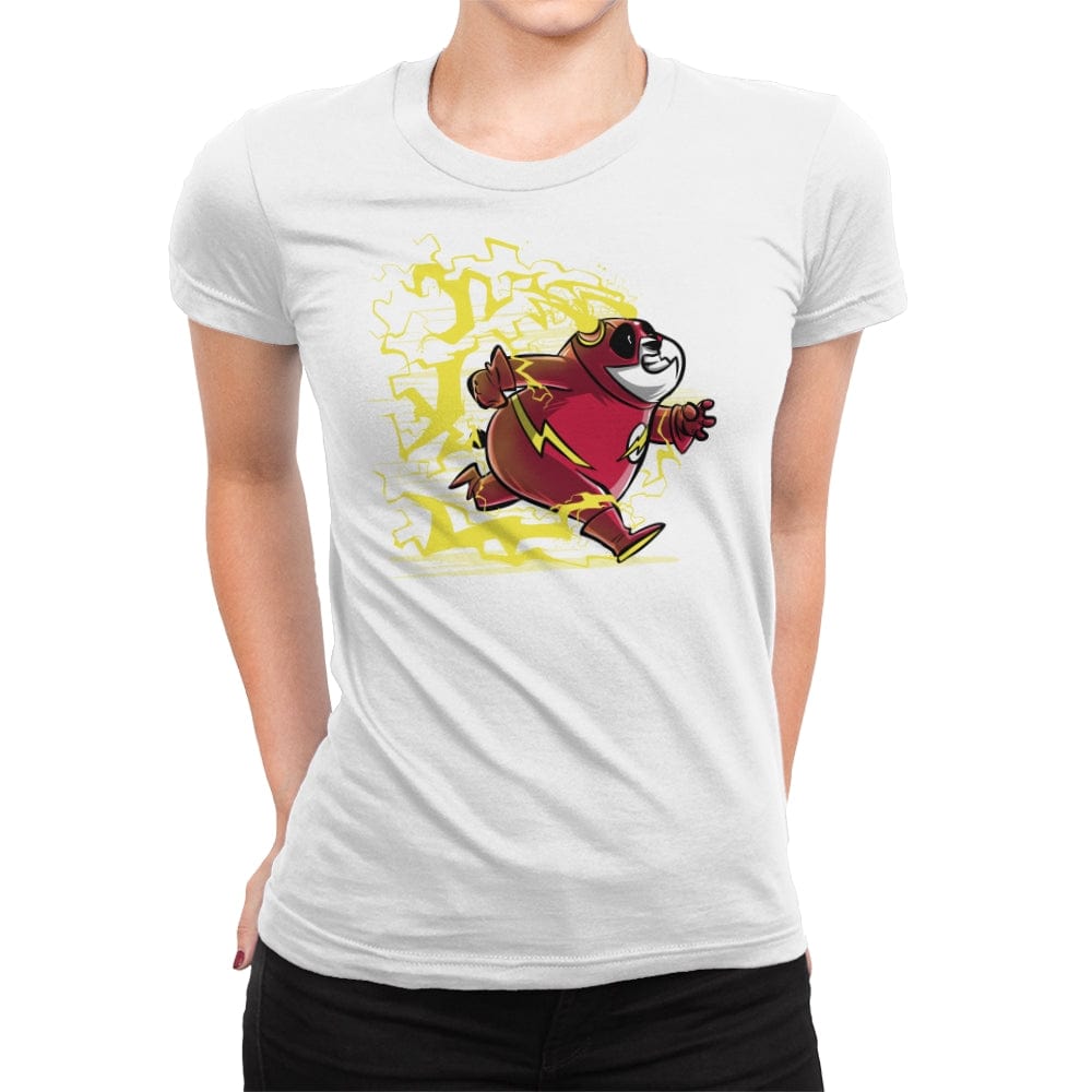 Velocipanda - Womens Premium T-Shirts RIPT Apparel Small / White