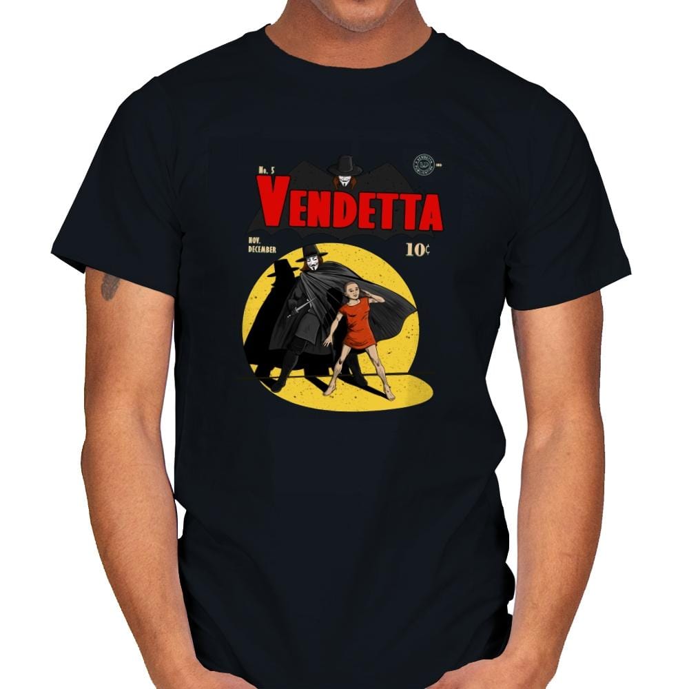 Vendetta N5 - Mens T-Shirts RIPT Apparel Small / Black