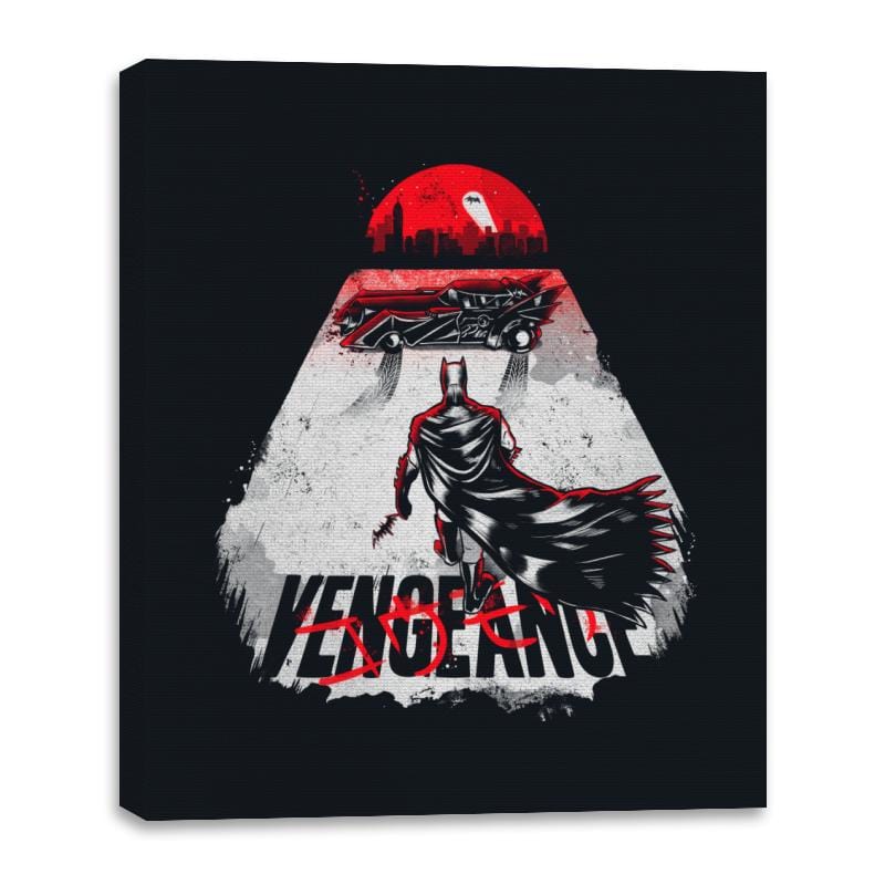 Vengeance - Canvas Wraps Canvas Wraps RIPT Apparel 16x20 / Black