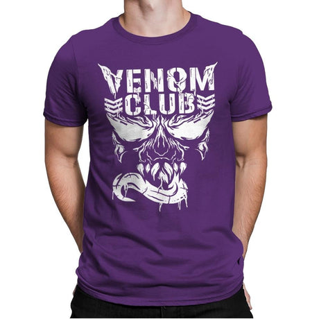 Venom Club - Best Seller - Mens Premium T-Shirts RIPT Apparel Small / Purple Rush