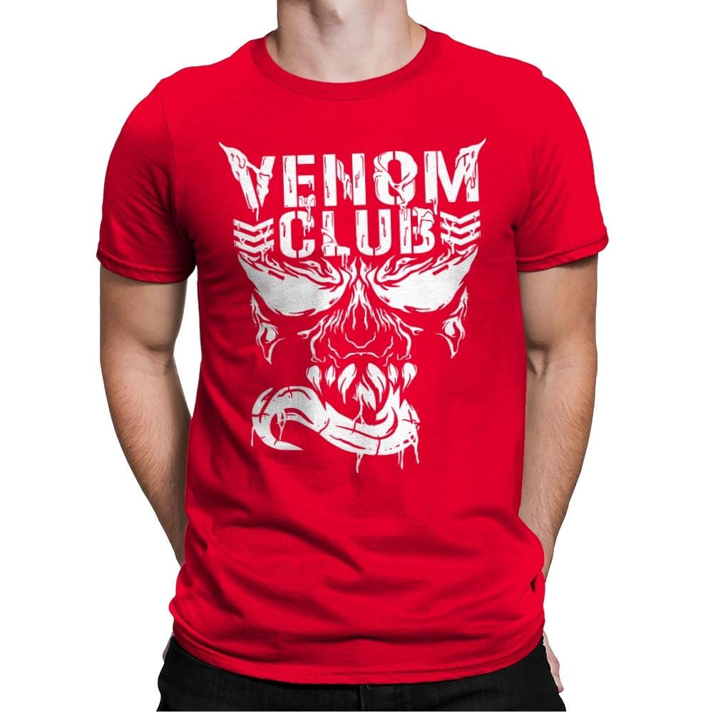 Venom Club - Best Seller - Mens Premium T-Shirts RIPT Apparel Small / Red
