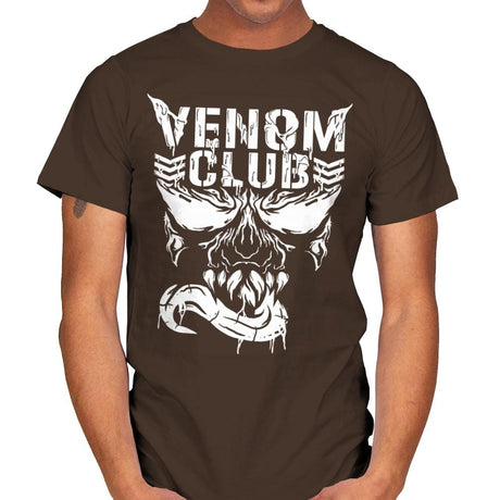 Venom Club - Best Seller - Mens T-Shirts RIPT Apparel Small / Dark Chocolate