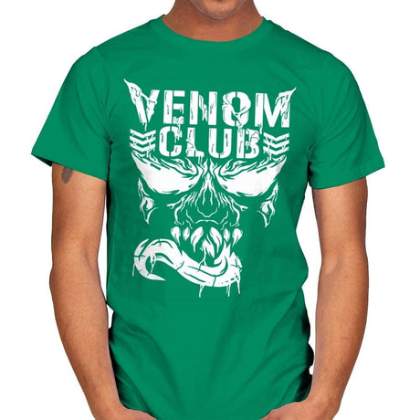 Venom Club - Best Seller - Mens T-Shirts RIPT Apparel Small / Kelly Green