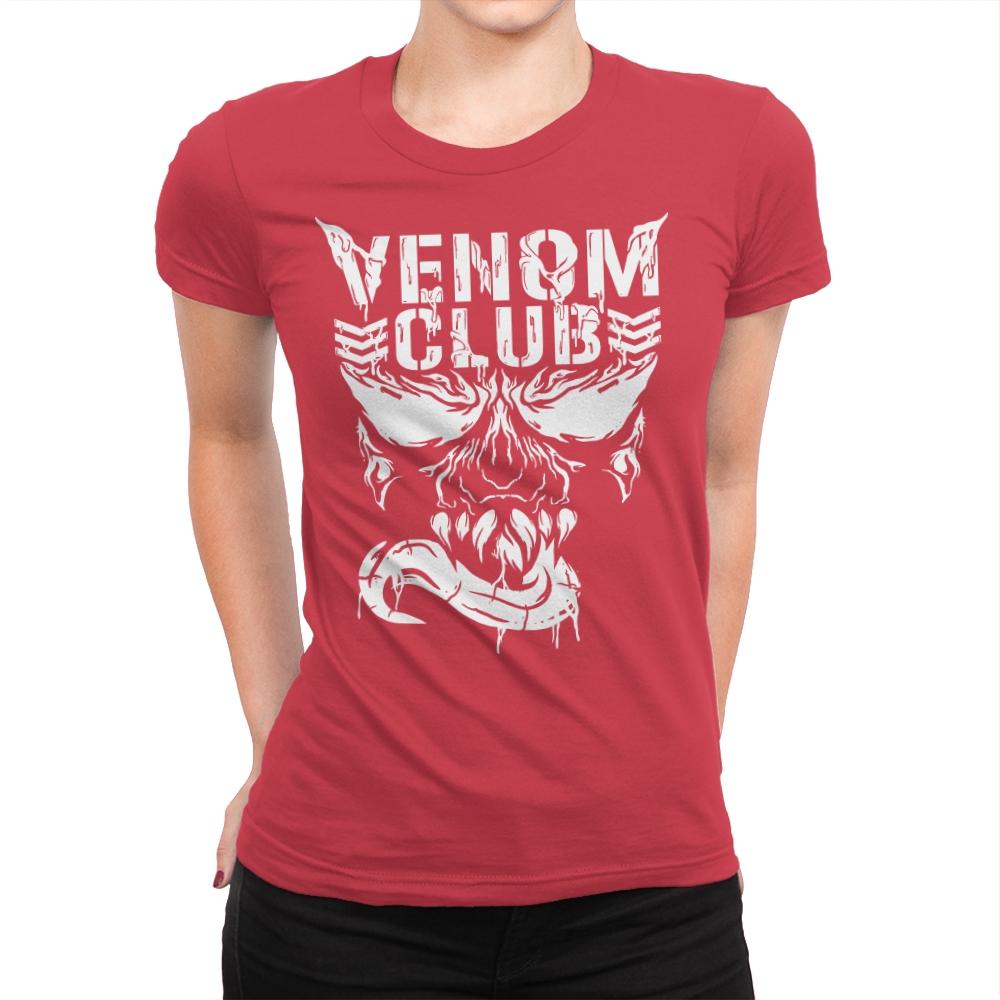 Venom Club - Best Seller - Womens Premium T-Shirts RIPT Apparel Small / Red