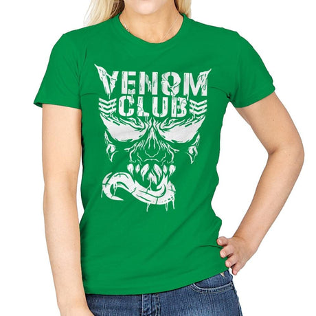 Venom Club - Best Seller - Womens T-Shirts RIPT Apparel Small / Irish Green