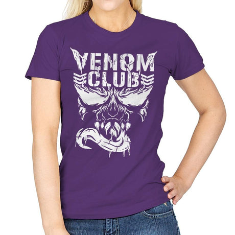 Venom Club - Best Seller - Womens T-Shirts RIPT Apparel Small / Purple