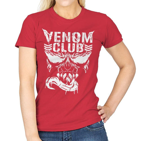 Venom Club - Best Seller - Womens T-Shirts RIPT Apparel Small / Red