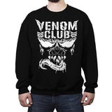 Venom Club - Crew Neck Sweatshirt Crew Neck Sweatshirt RIPT Apparel Small / Black