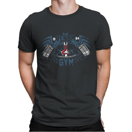 Venom Gym - Best Seller - Mens Premium T-Shirts RIPT Apparel Small / Heavy Metal