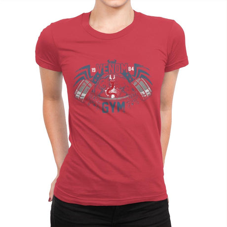 Venom Gym - Best Seller - Womens Premium T-Shirts RIPT Apparel Small / Red