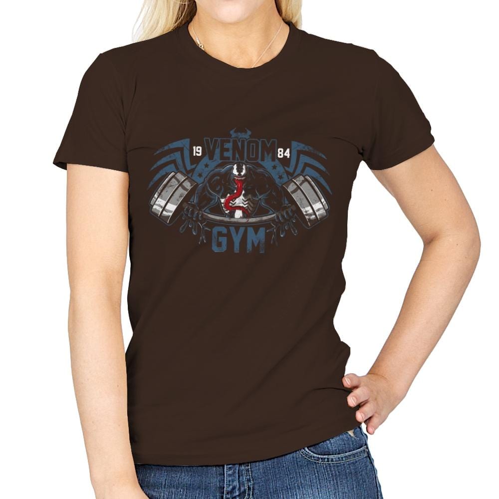 Venom Gym - Best Seller - Womens T-Shirts RIPT Apparel Small / Dark Chocolate
