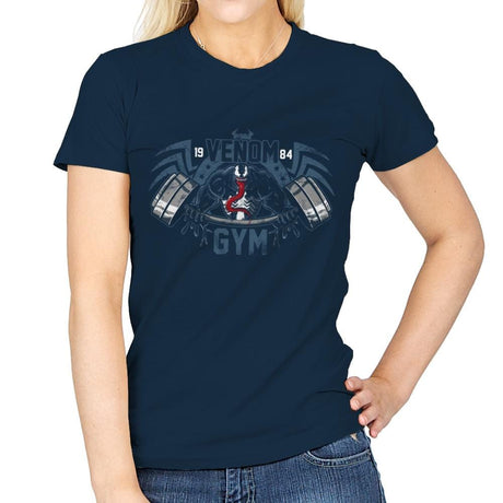 Venom Gym - Best Seller - Womens T-Shirts RIPT Apparel Small / Navy