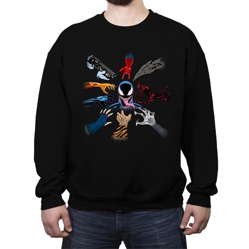 Venom Wick  - Crew Neck Sweatshirt Crew Neck Sweatshirt RIPT Apparel