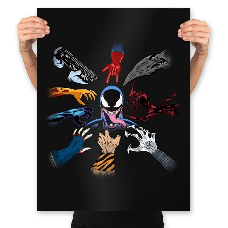 Venom Wick  - Prints Posters RIPT Apparel 18x24 / Black