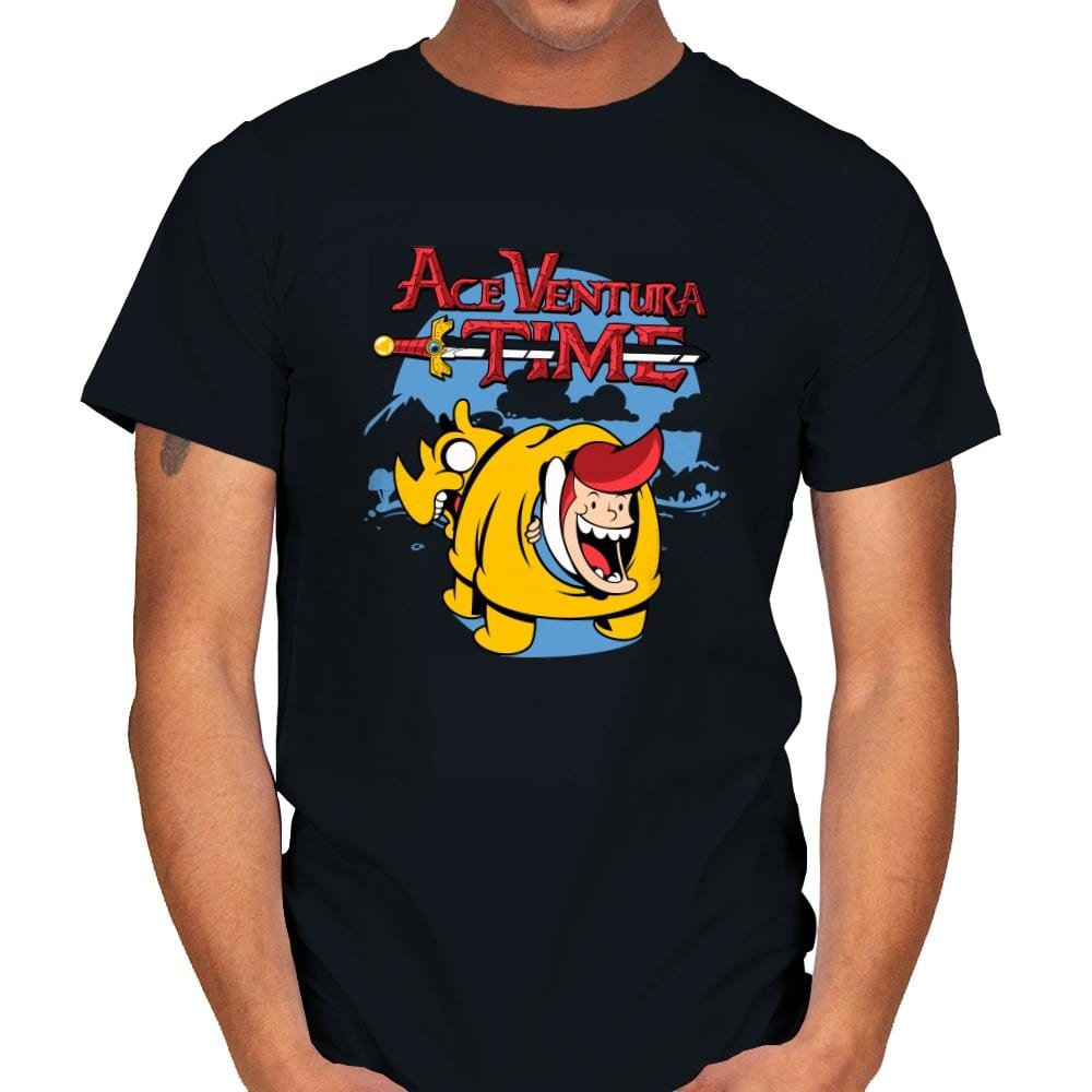 Venturatime - Mens T-Shirts RIPT Apparel Small / Black