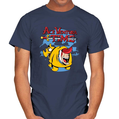 Venturatime - Mens T-Shirts RIPT Apparel Small / Navy