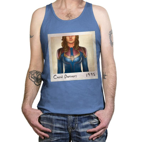 Vers 1995 - Tanktop Tanktop RIPT Apparel X-Small / Blue Triblend