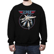 VF-1 Maverick - Crew Neck Sweatshirt Crew Neck Sweatshirt RIPT Apparel Small / Black