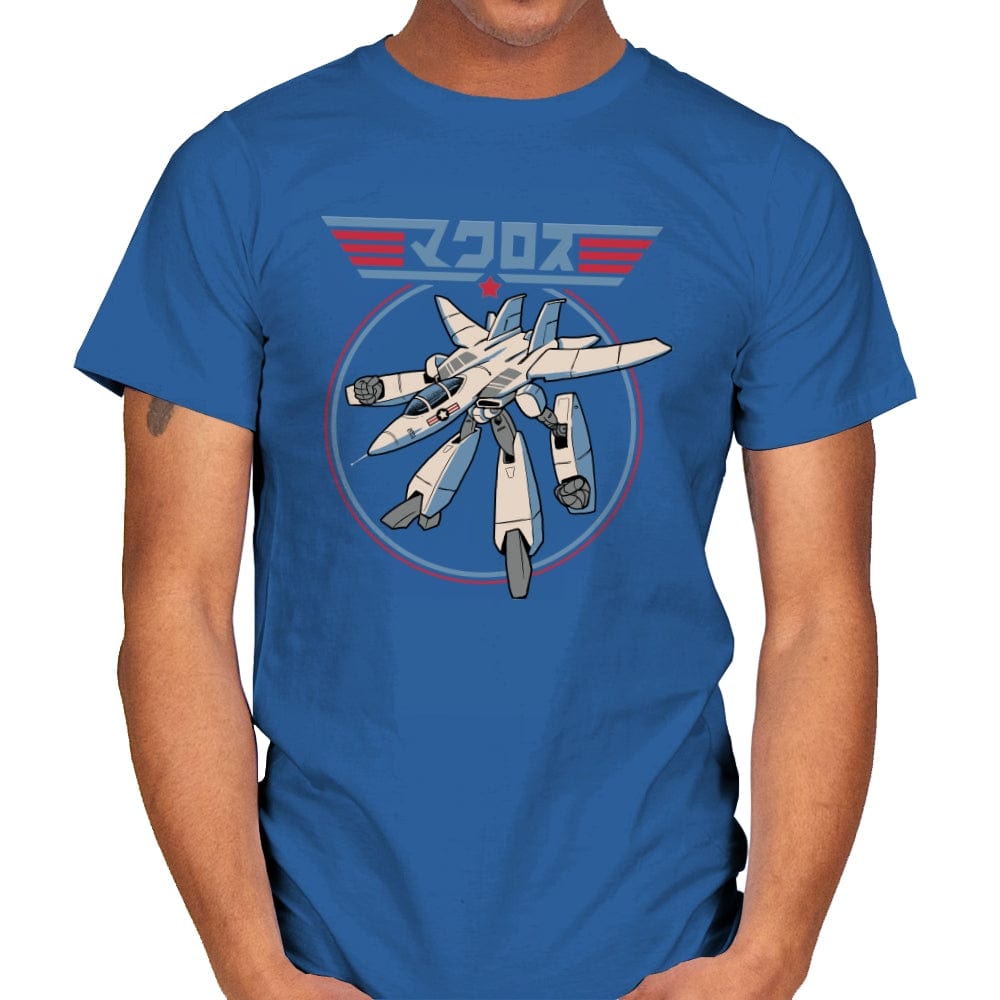 VF-1 Maverick - Mens T-Shirts RIPT Apparel Small / Royal