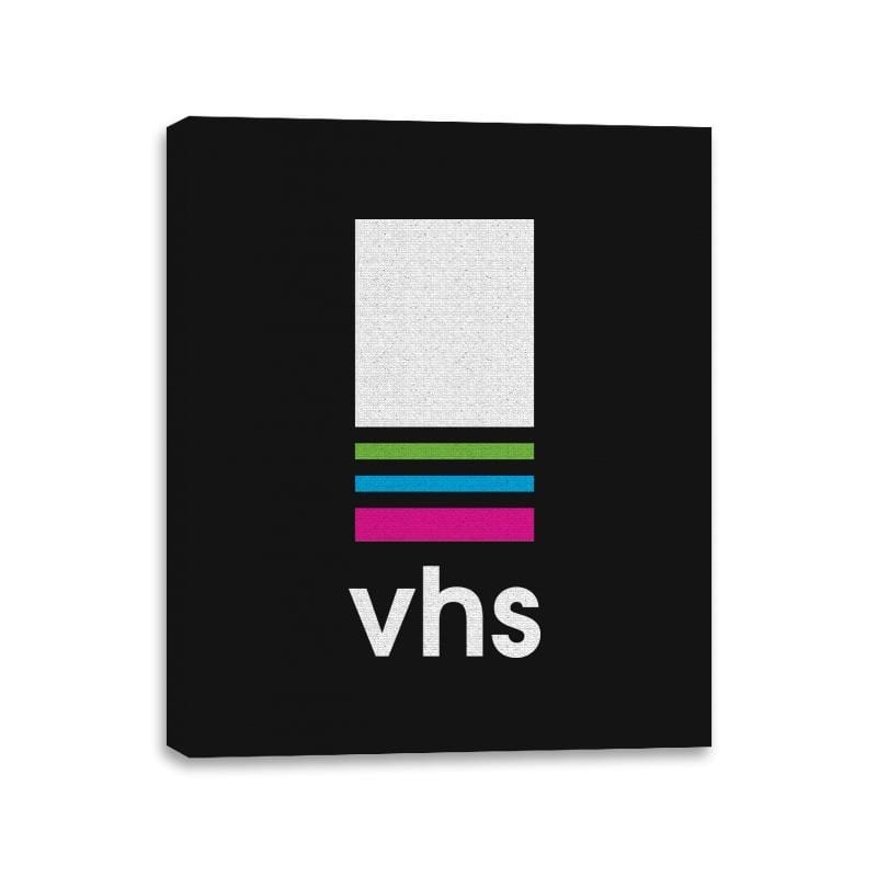 VHS Tape - Canvas Wraps Canvas Wraps RIPT Apparel 11x14 / Black