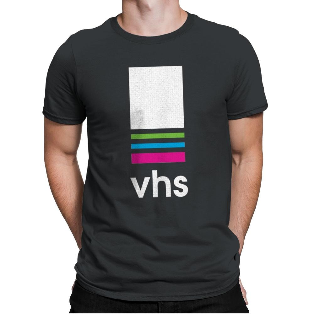 VHS Tape - Mens Premium T-Shirts RIPT Apparel Small / Heavy Metal