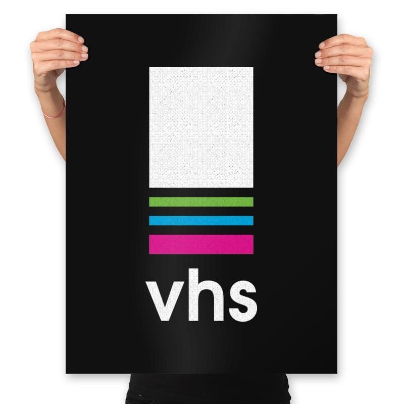 VHS Tape - Prints Posters RIPT Apparel 18x24 / Black