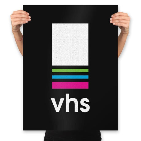 VHS Tape - Prints Posters RIPT Apparel 18x24 / Black