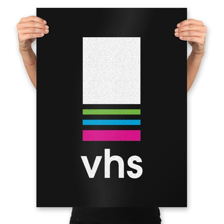 VHS Tape - Prints Posters RIPT Apparel 18x24 / Black