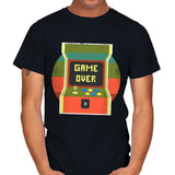Video Game Over - Mens T-Shirts RIPT Apparel Small / Black