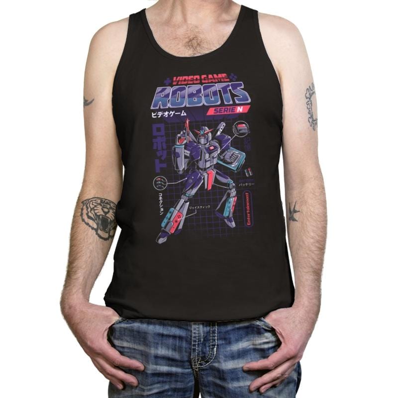 Video Game Robots - Series N - Tanktop Tanktop RIPT Apparel