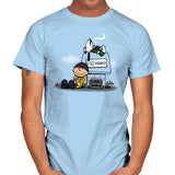 Video Store Nuts - Mens T-Shirts RIPT Apparel Small / Light Blue