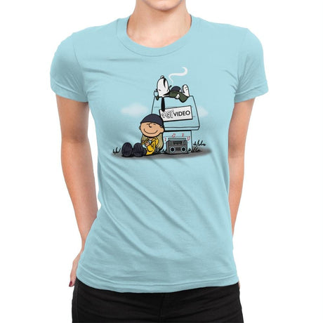 Video Store Nuts - Womens Premium T-Shirts RIPT Apparel Small / Cancun