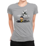 Video Store Nuts - Womens Premium T-Shirts RIPT Apparel Small / Heather Grey