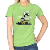 Video Store Nuts - Womens T-Shirts RIPT Apparel Small / Mint Green