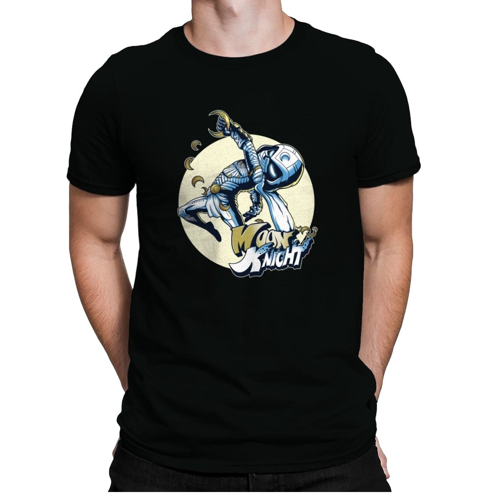 Viewtiful Moon - Mens Premium T-Shirts RIPT Apparel Small / Black