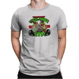 Vigilante Gym Exclusive - Mens Premium T-Shirts RIPT Apparel Small / Light Grey