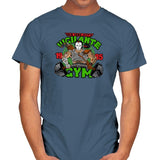 Vigilante Gym Exclusive - Mens T-Shirts RIPT Apparel Small / Indigo Blue