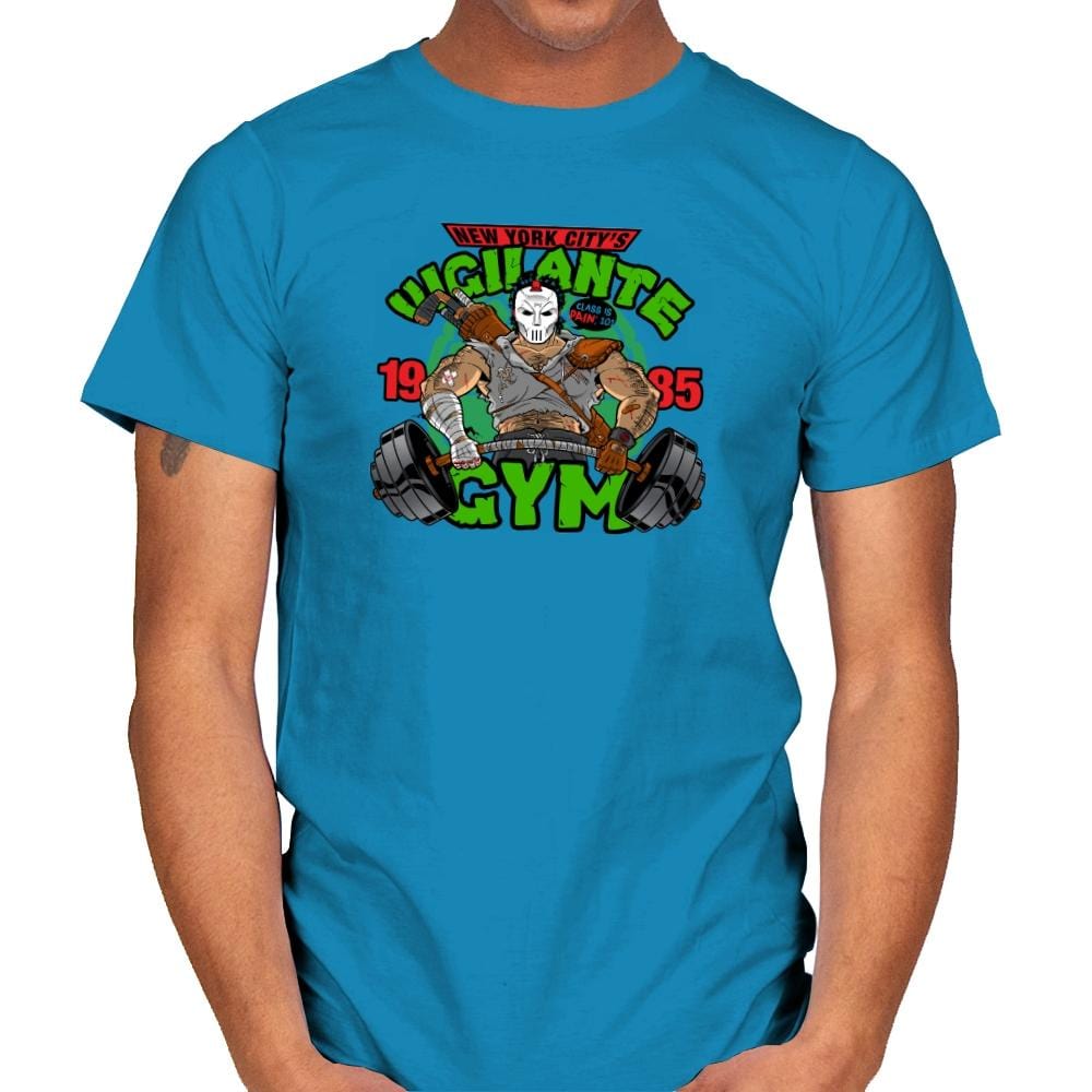 Vigilante Gym Exclusive - Mens T-Shirts RIPT Apparel Small / Sapphire