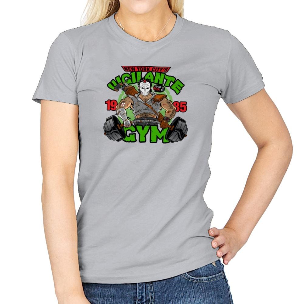 Vigilante Gym Exclusive - Womens T-Shirts RIPT Apparel Small / Sport Grey
