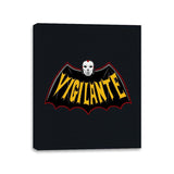 Vigilante Knight - Canvas Wraps Canvas Wraps RIPT Apparel 11x14 / Black