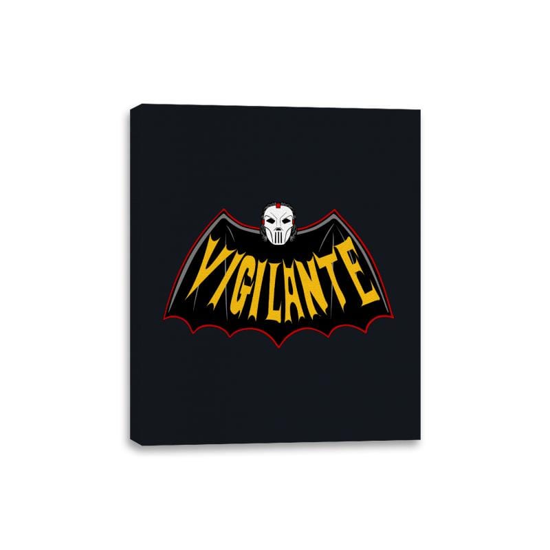 Vigilante Knight - Canvas Wraps Canvas Wraps RIPT Apparel 8x10 / Black