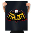 Vigilante Knight - Prints Posters RIPT Apparel 18x24 / Black