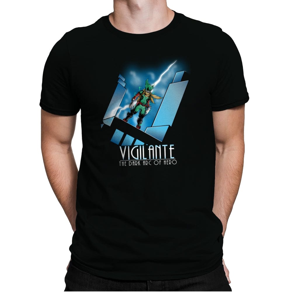 Vigilante - Mens Premium T-Shirts RIPT Apparel Small / Black