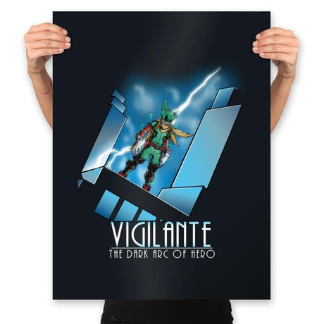 Vigilante - Prints Posters RIPT Apparel 18x24 / Black