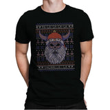 Viking Christmas - Ugly Holiday - Mens Premium T-Shirts RIPT Apparel Small / Black